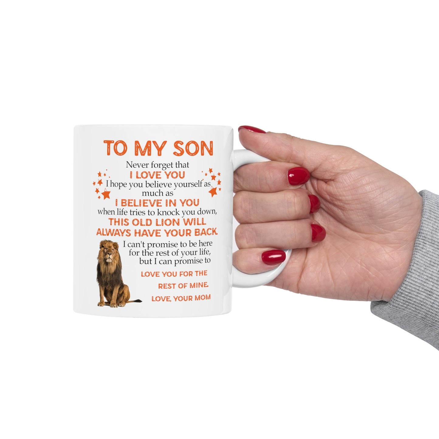 To My Son | Ceramic Mug, (11oz, 15oz)